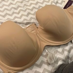 Cacique lightly lined multi way strapless bra